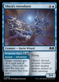 Obyra's Attendants // Desperate Parry – Common Magic: The Gathering card from Wilds of Eldraine (#63)