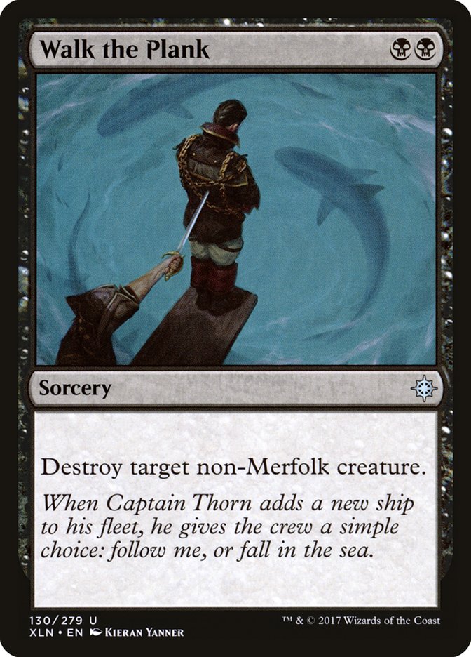 Walk the Plank – Uncommon Magic: The Gathering card from Ixalan (#130)
