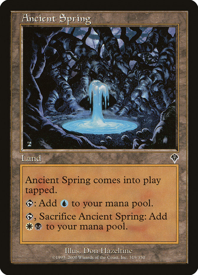 Ancient Spring – Common Magic: The Gathering card from Invasion (#319)