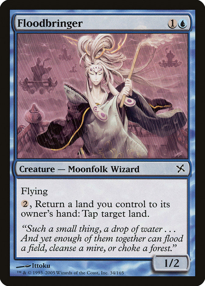 Floodbringer – Common Magic: The Gathering card from Betrayers of Kamigawa (#34)
