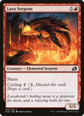 Lava Serpent – Common Magic: The Gathering card from Ikoria: Lair of Behemoths (#124)