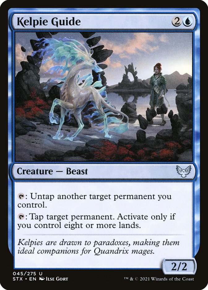 Kelpie Guide – Uncommon Magic: The Gathering card from Strixhaven: School of Mages (#45)