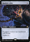 Basilisk Collar – Rare Magic: The Gathering card from Commander Legends: Battle for Baldur's Gate (#595)