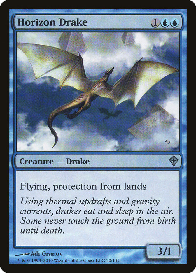 Horizon Drake – Uncommon Magic: The Gathering card from Worldwake (#30)