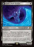 Cecil, Dark Knight // Cecil, Redeemed Paladin – Rare Magic: The Gathering card from Final Fantasy (#91)