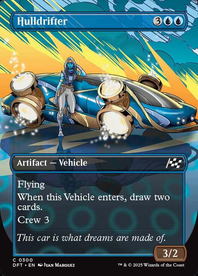 Hulldrifter – Common Magic: The Gathering card from Aetherdrift (#300)