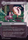 Stab Wound – Uncommon Magic: The Gathering card from Wilds of Eldraine: Enchanting Tales (#36)