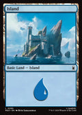 Island – Common Magic: The Gathering card from Marvel Super Heroes (#290)