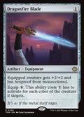 Dragonfire Blade – Rare Magic: The Gathering card from Tarkir: Dragonstorm (#240)