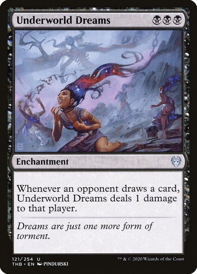 Underworld Dreams – Uncommon Magic: The Gathering card from Theros Beyond Death (#121)