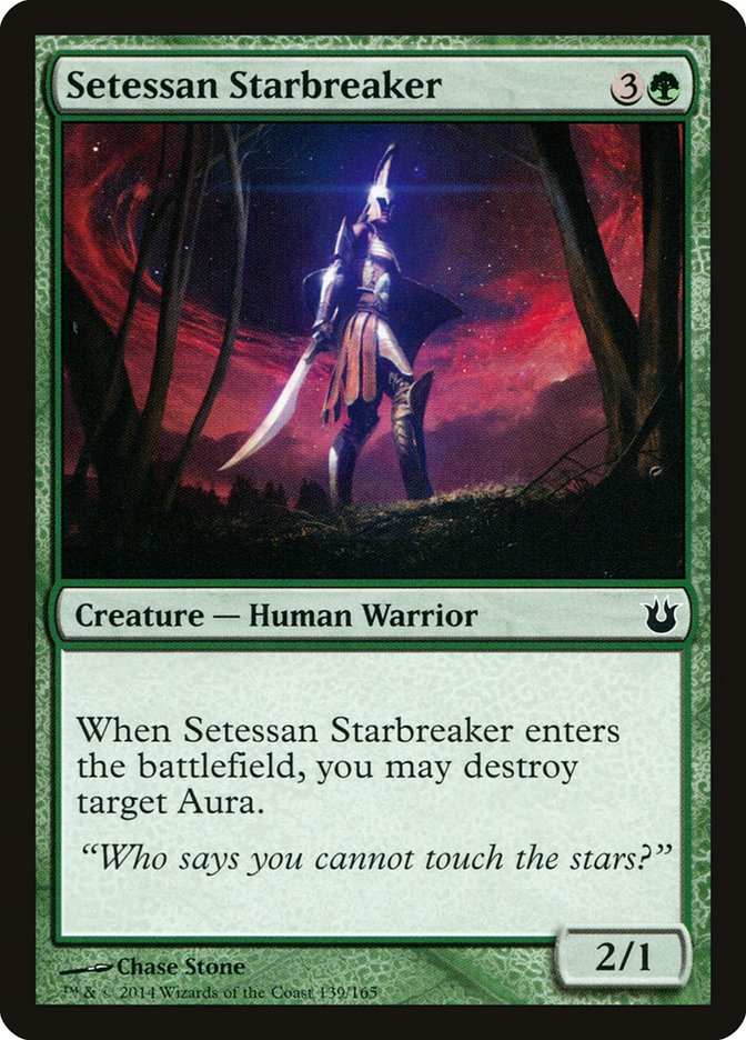 Setessan Starbreaker – Common Magic: The Gathering card from Born of the Gods (#139)