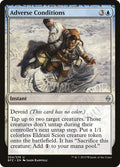 Adverse Conditions – Uncommon Magic: The Gathering card from Battle for Zendikar (#54)
