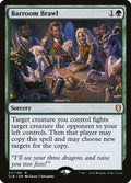 Barroom Brawl – Rare Magic: The Gathering card from Commander Legends: Battle for Baldur's Gate (#217)