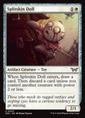 Splitskin Doll – Uncommon Magic: The Gathering card from Duskmourn: House of Horror (#33)