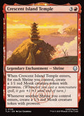 Crescent Island Temple – Uncommon Magic: The Gathering card from Avatar: The Last Airbender (#129)
