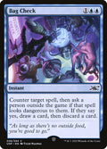 Bag Check – Common Magic: The Gathering card from Unfinity (#36)