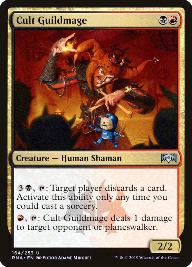 Cult Guildmage – Uncommon Magic: The Gathering card from Ravnica Allegiance (#164)
