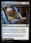 Waterlogged Teachings // Inundated Archive – Uncommon Magic: The Gathering card from Modern Horizons 3 (#261)