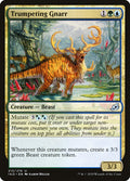 Trumpeting Gnarr – Uncommon Magic: The Gathering card from Ikoria: Lair of Behemoths (#213)