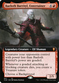 Baeloth Barrityl, Entertainer – Mythic Magic: The Gathering card from Commander Legends: Battle for Baldur's Gate (#627)