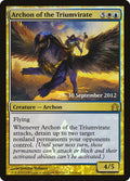Archon of the Triumvirate – Rare Magic: The Gathering card from Return to Ravnica Promos (#142★)