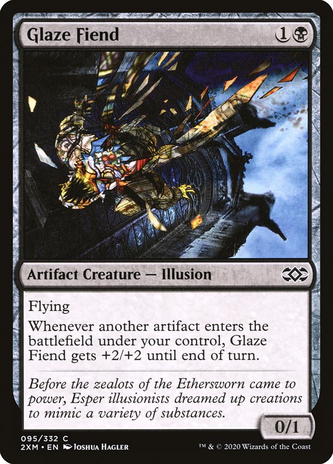 Glaze Fiend – Common Magic: The Gathering card from Double Masters (#95)