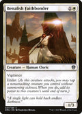 Benalish Faithbonder – Common Magic: The Gathering card from Dominaria United (#7)