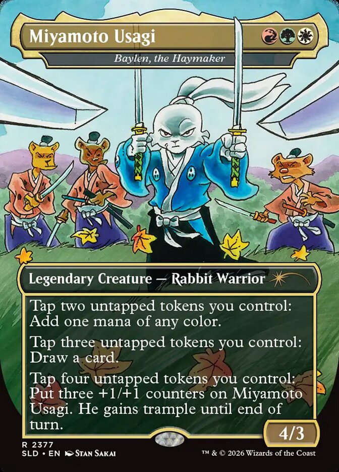 Baylen, the Haymaker – Rare Magic: The Gathering card from Secret Lair Drop (#2377)