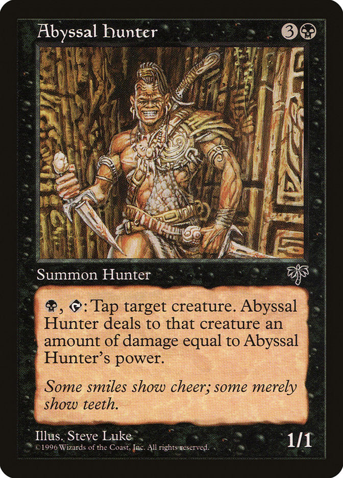 Abyssal Hunter – Rare Magic: The Gathering card from Mirage (#103)