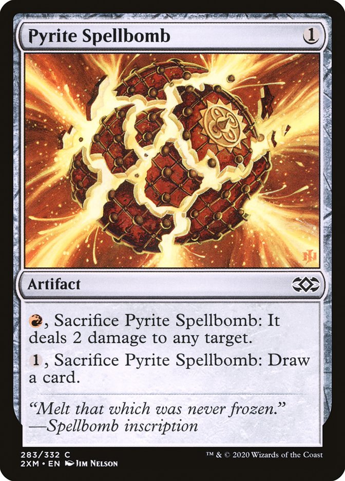 Pyrite Spellbomb – Common Magic: The Gathering card from Double Masters (#283)