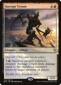 Barrage Tyrant – Rare Magic: The Gathering card from Battle for Zendikar (#127)