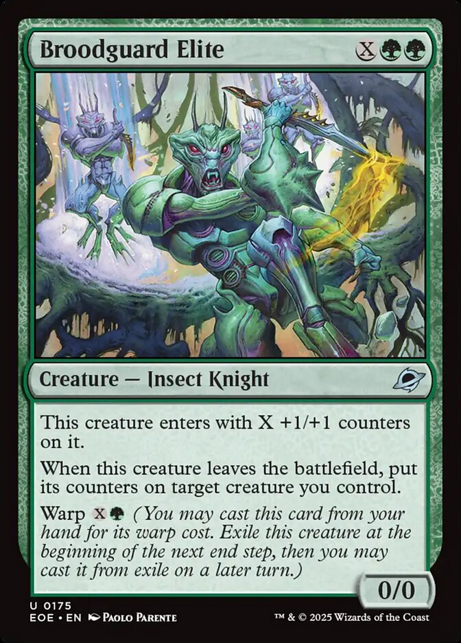 Broodguard Elite – Uncommon Magic: The Gathering card from Edge of Eternities (#175)