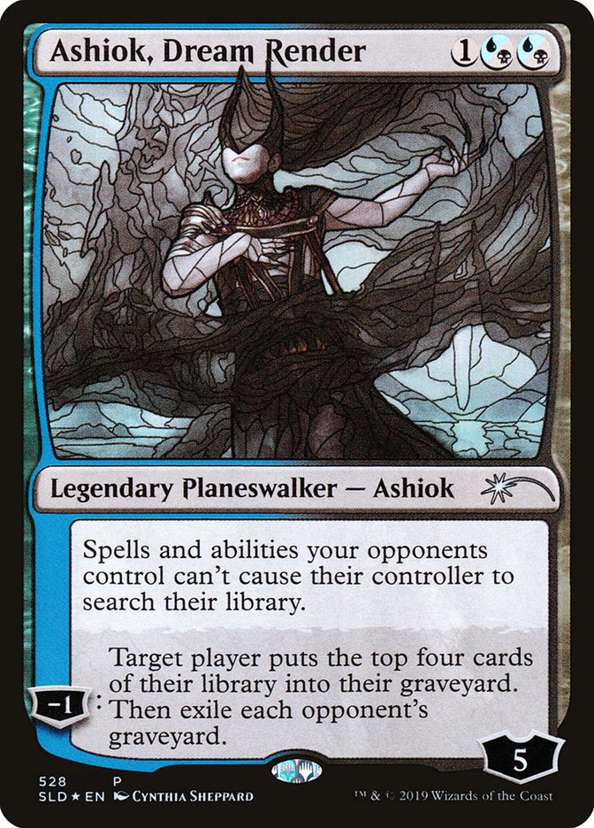 Ashiok, Dream Render – Uncommon Magic: The Gathering card from Secret Lair Drop (#528)