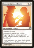 Commander's Authority – Uncommon Magic: The Gathering card from Avacyn Restored (#13)