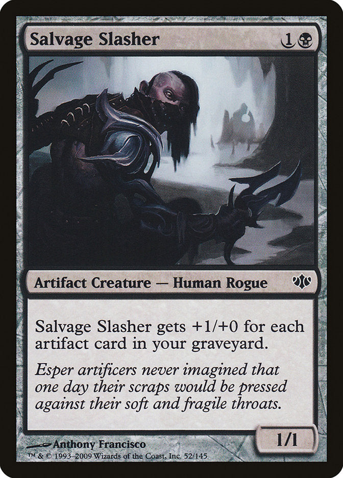 Salvage Slasher – Common Magic: The Gathering card from Conflux (#52)