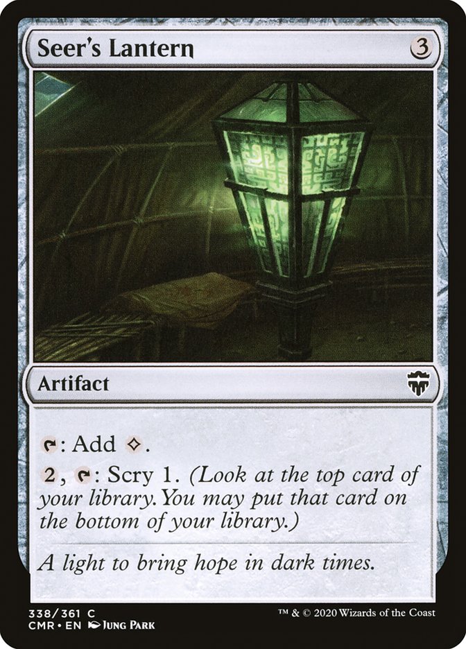 Seer's Lantern – Common Magic: The Gathering card from Commander Legends (#338)