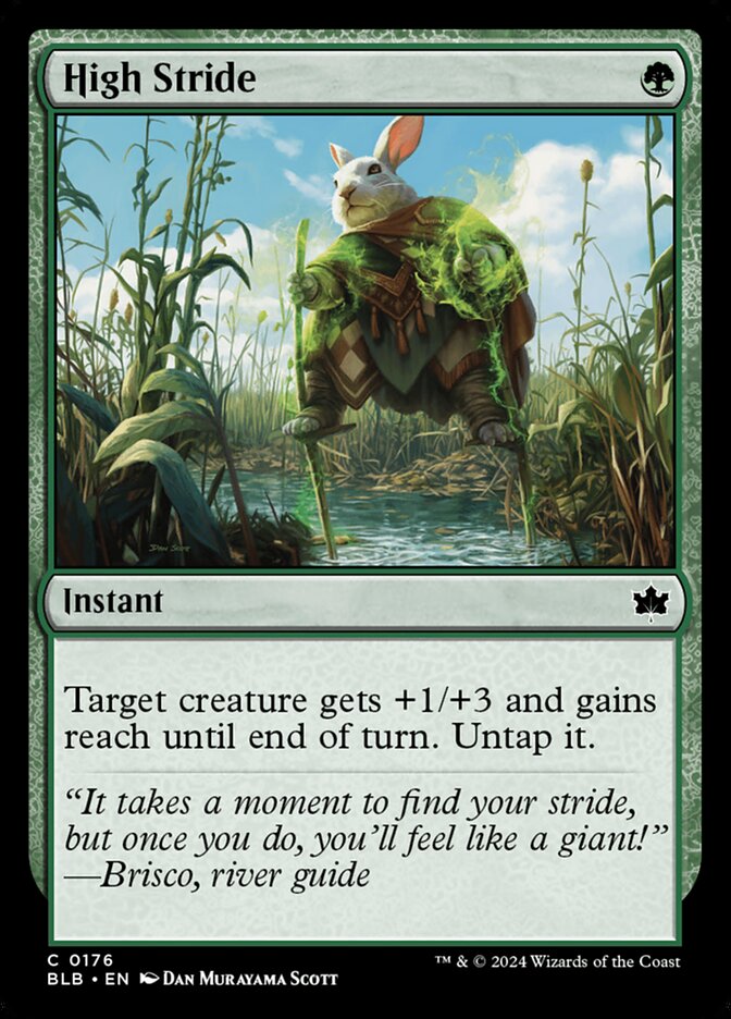 High Stride – Common Magic: The Gathering card from Bloomburrow (#176)