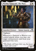 Norika Yamazaki, the Poet – Uncommon Magic: The Gathering card from Kamigawa: Neon Dynasty (#31)