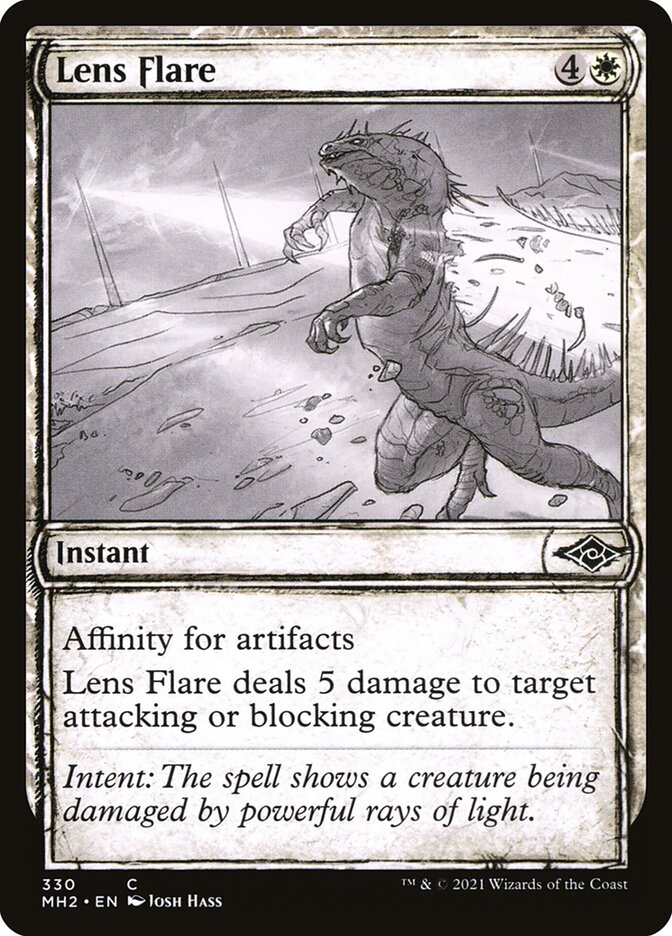 Lens Flare – Common Magic: The Gathering card from Modern Horizons 2 (#330)