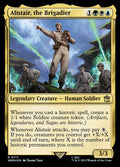 Alistair, the Brigadier – Rare Magic: The Gathering card from Doctor Who (#717)