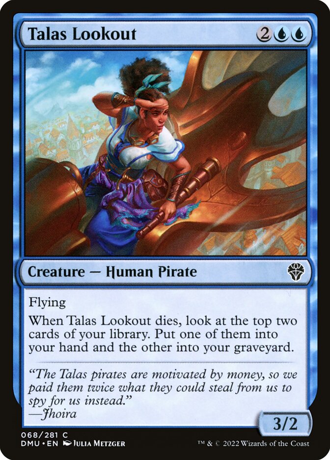 Talas Lookout – Common Magic: The Gathering card from Dominaria United (#68)