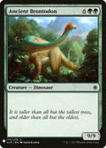 Ancient Brontodon – Common Magic: The Gathering card from The List (#XLN-175)