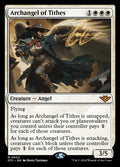 Archangel of Tithes – Mythic Magic: The Gathering card from Outlaws of Thunder Junction Promos (#2p)