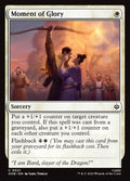 Moment of Glory – Common Magic: The Gathering card from The Hobbit (#21)