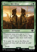 Chance-Met Elves – Common Magic: The Gathering card from The Lord of the Rings: Tales of Middle-earth (#157)