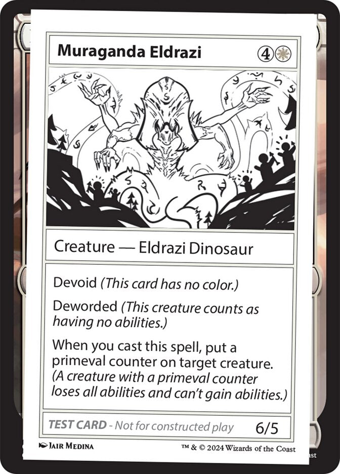 Muraganda Eldrazi – Rare Magic: The Gathering card from Mystery Booster 2 (#519)