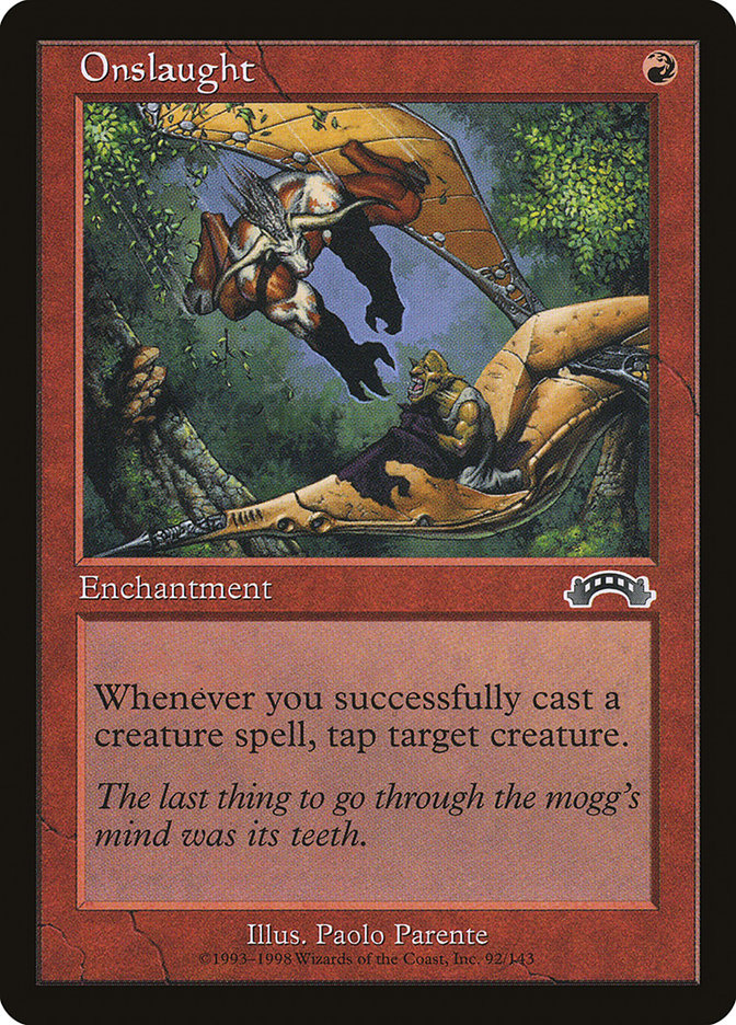 Onslaught – Common Magic: The Gathering card from Exodus (#92)