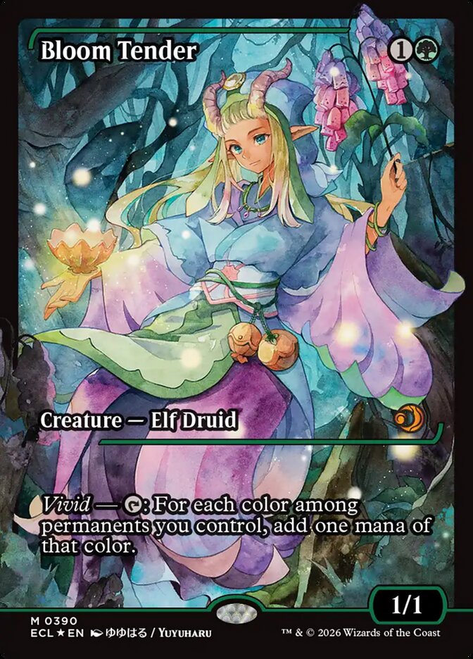 Bloom Tender – Mythic Magic: The Gathering card from Lorwyn Eclipsed (#390)