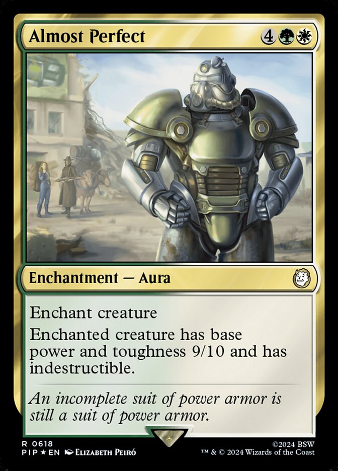 Almost Perfect – Rare Magic: The Gathering card from Fallout (#618)