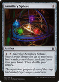 Armillary Sphere – Common Magic: The Gathering card from Commander Anthology (#207)